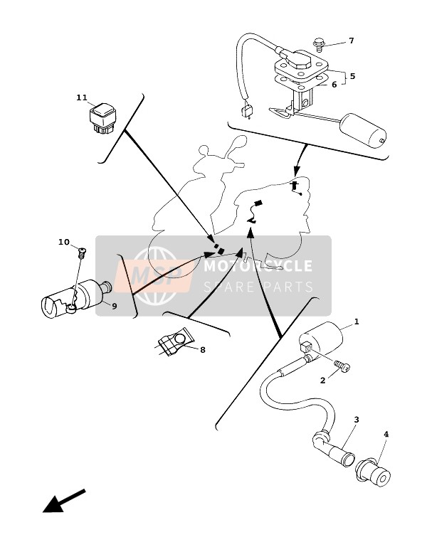 4DMH23100200, Bobine Assy, Yamaha, 0